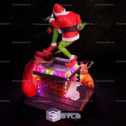 Grinch Santa Christmas 3D Model