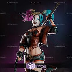 Harley and her Hyenas V2 3D Printing Figurine