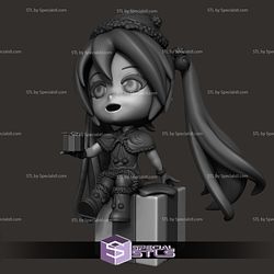 Hatsune Miku Chibi STL Files 3D Printable