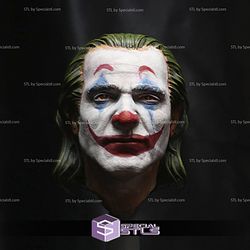 Joker 2019 Bust STL Files