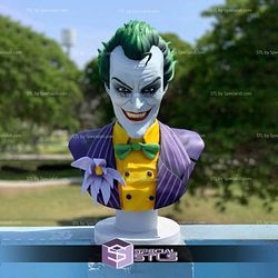 Joker Comics Bust Ready to 3D Print