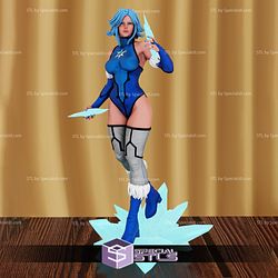 Killer Frost Ice Weapons 3D Printing Figurine