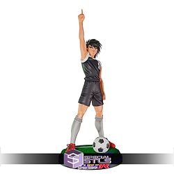 Kojiro Hyuga Captain Tsubasa Pointing to Sky 3D Printing Figurine