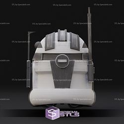 Cosplay STL Files Commander Cody Vaughn Helmet Wearable 3D Print