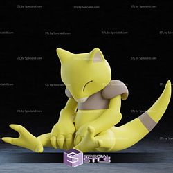 Life Sized Abra Pokemon Ready to 3D Print