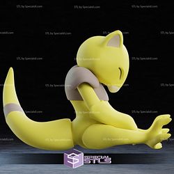 Life Sized Abra Pokemon Ready to 3D Print