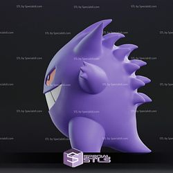 Life Sized Gengar Pokemon Ready to 3D Print