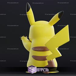 Life Sized Pikachu Pokemon Ready to 3D Print