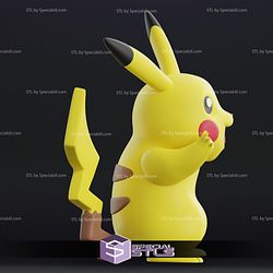 Life Sized Pikachu Pokemon Ready to 3D Print