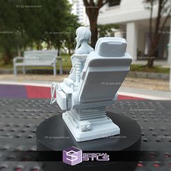 Lucy Edgerunners Sitting Pose V2 STL Files