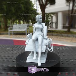 Lucy Edgerunners Sitting Pose V2 STL Files