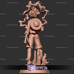 Luffy Gear 5 Standing V2 Ready to 3D Print