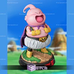 Majin Buu Chibi Smiling 3D Printing Figurine