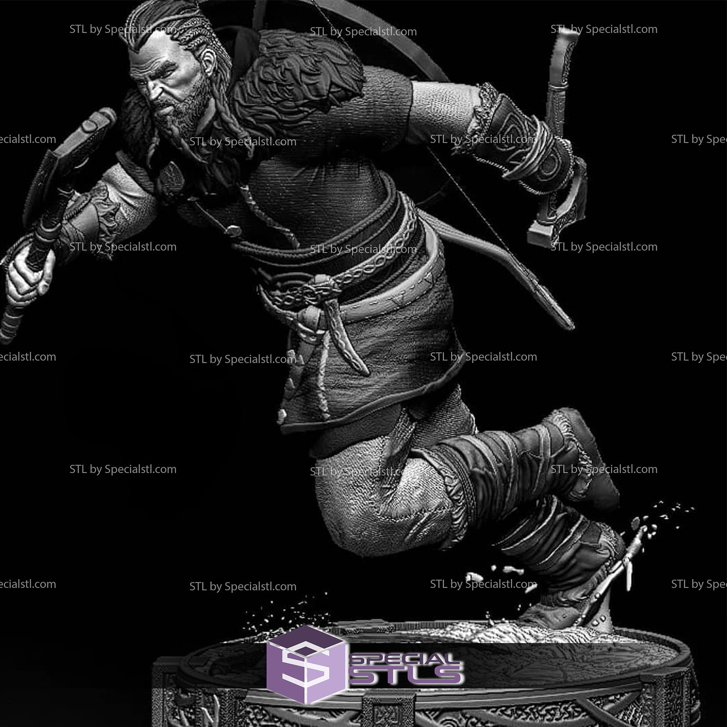 Eivor Action Pose From Assassins Creed Valhalla
