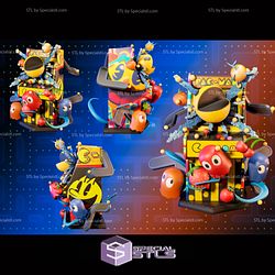 Pac-Man Diorama 3D Printable