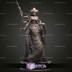 Queen Azshara Ready to 3D Print World of Warcraft