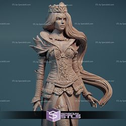 Queen of Spades Fanart Ready to 3D Print