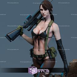 Quiet Sexy Sniper Gun 3D Printing Figurine