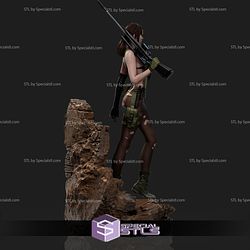 Quiet Sexy Sniper Gun 3D Printing Figurine
