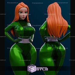 Sam Thicc Totally Spies 3D Printing Figurine