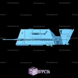 Solo Imperial Hoverbike Starwars 3D Printing Figurine