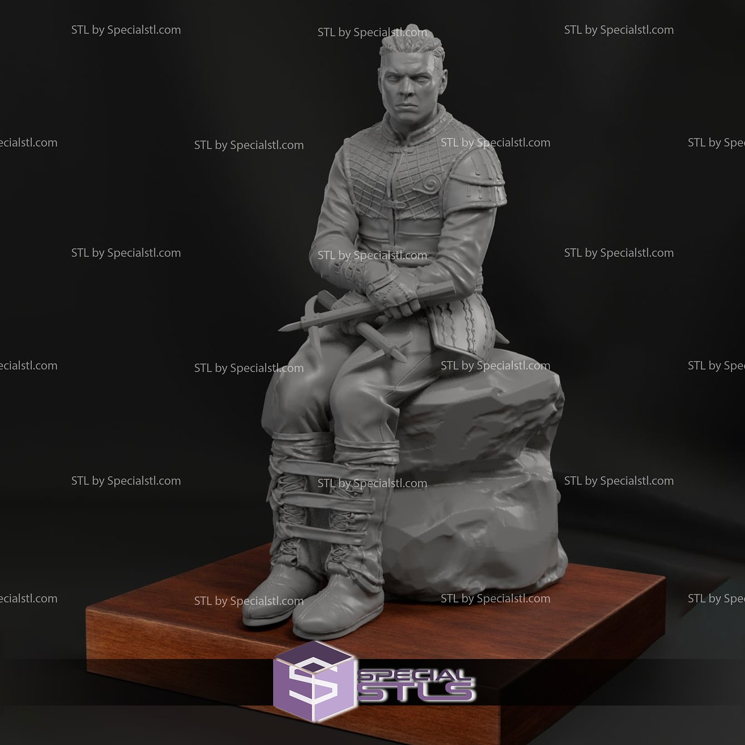 Ivar The Boneless Sitting Pose From Vikings Specialstl 8880