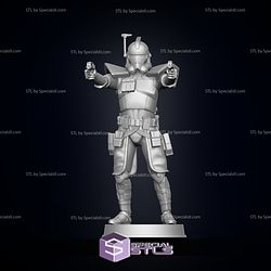 Starwars ARC Trooper Pose 2 Ready to 3D Print