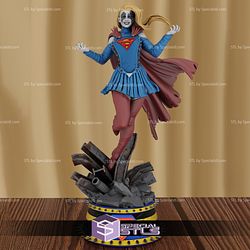 Supergirl Joker Infected 3D Printing Figurine