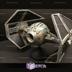 TIE Interceptor V2 Starwars 3D Printing Figurine