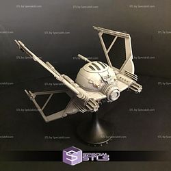 TIE Quad Wing Starwars 3D Printing Figurine