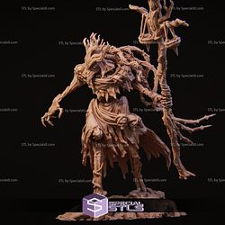 The Four Horseman Famine Standalone Ready to 3D Print
