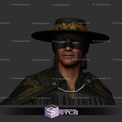 The Mask of Zorro 3D Model