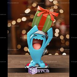 Wobbuffet Christmas Pokemon 3D Printing Figurine