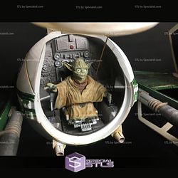 Yoda Fighter Starwas 3D Printing Figurine