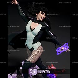 Zatanna and Demon 3D Model