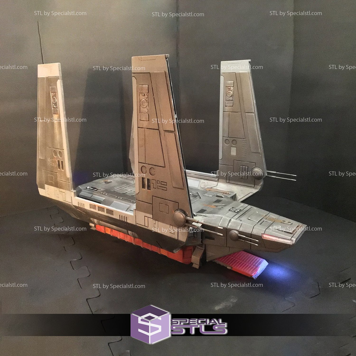 Zeta Class Cargo Shuttle Starwars 3D Printing Figurine