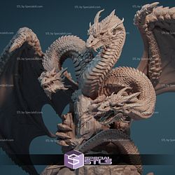 Zmei the Three-Headed-Dragon Fanart 3D Model
