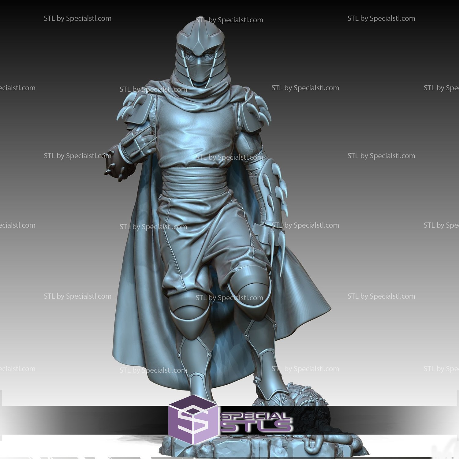 STL file TMNT - Shredder 🥷・3D printing idea to download・Cults