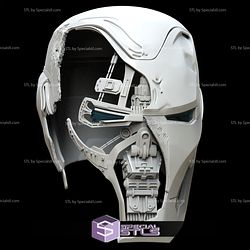 Cosplay Helmet Iron Man MK 42 - Damaged Version from Endgame