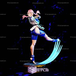 Manon Posing 3D Printing Figurine Street Fighter STL Files