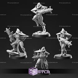 January 2024 Space Elf Void Dancers Loyalty PS Miniatures